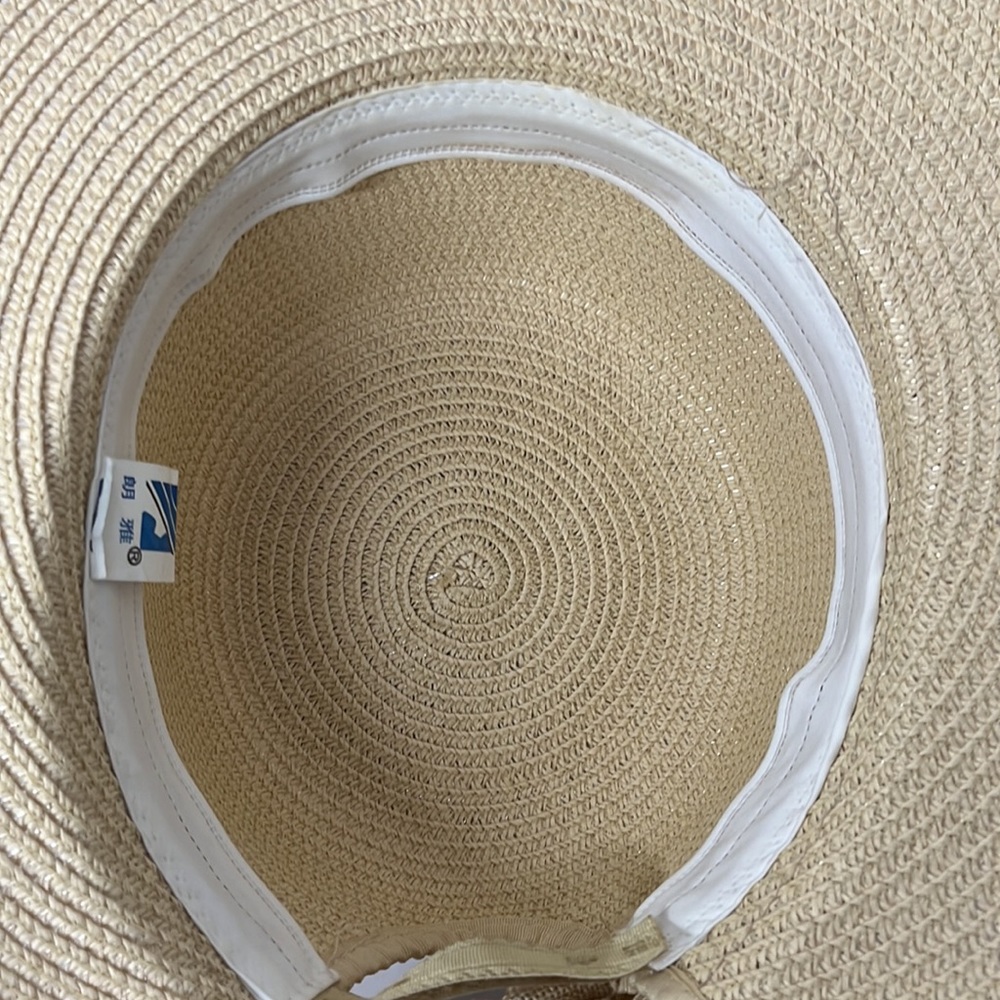 Natural color straw hat - Picture 5 of 6
